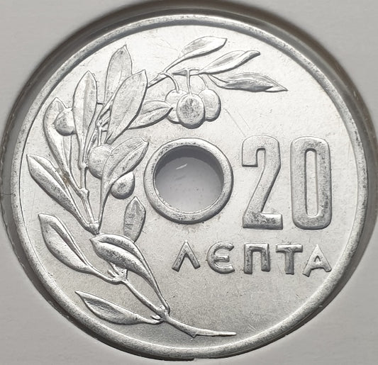 Greece - 20 Lepta 1959, Paul I, UNC