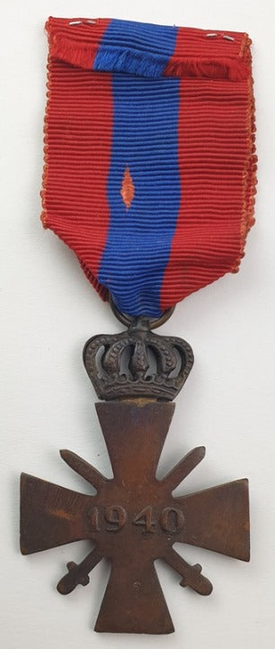 Greece - Medal - 1940 War Cross Medal 3RD Class & Small Variation By Spink Of England